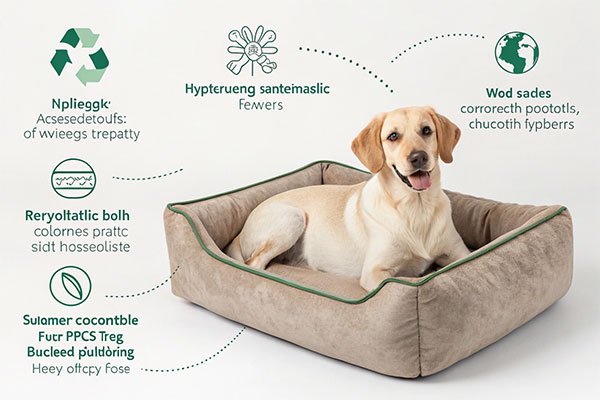 dog bed safety allergy sustainability