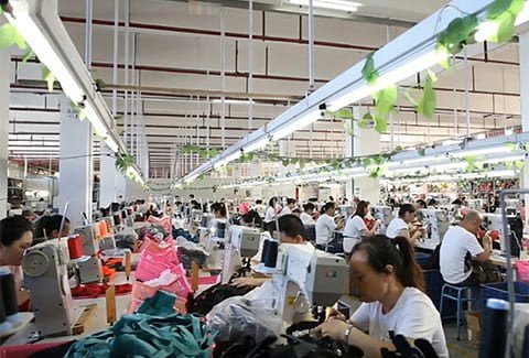 Factory main production floor