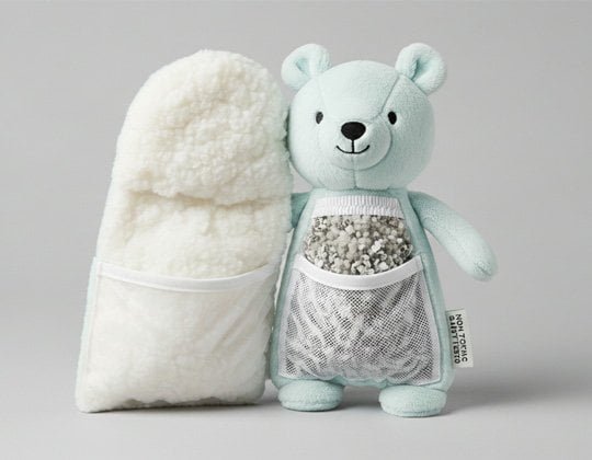 Plush fabric materials