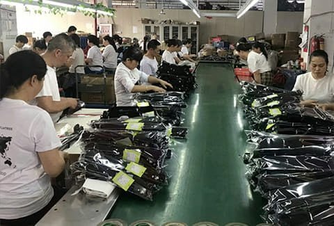 Packaging area