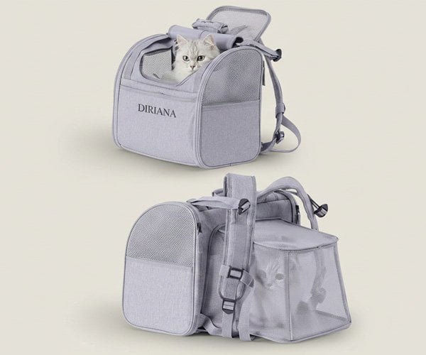 Premium pet bags product showcase