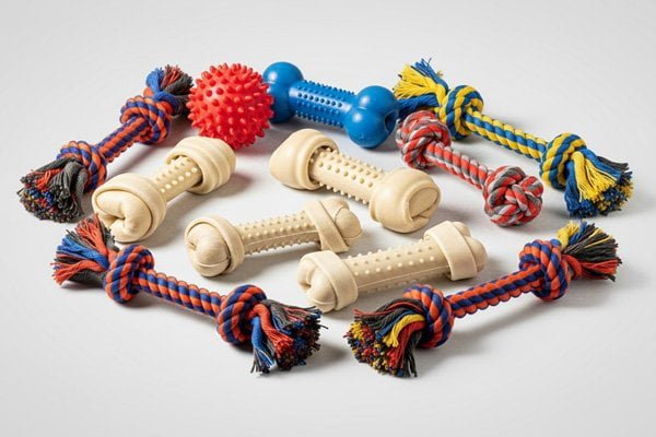 Durable chew toys for dogs