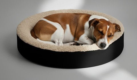 Self-warming thermal pet bed