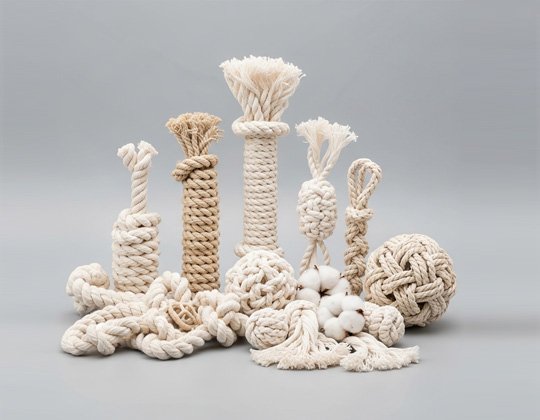 Rope and cotton materials