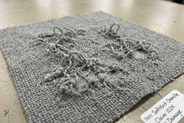 Material durability under cat behavior